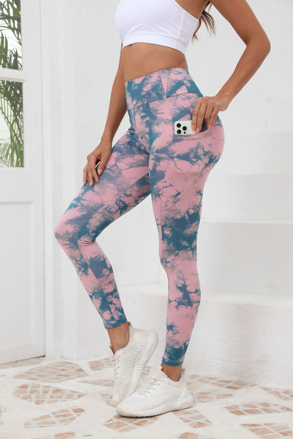 New High Waisted Butt Lifting Tummy Control Pocket Shaping Leggings