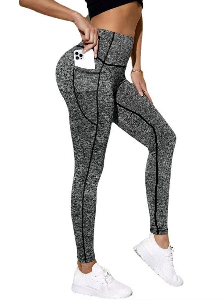 New High Waisted Butt Lifting Tummy Control Pocket Shaping Leggings