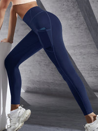 New High Waisted Butt Lifting Tummy Control Pocket Shaping Workout Leggings