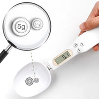 Weighing Spoon Scale Home Kitchen Tool Electronic Measuring Coffee Food Flour Powder Baking LCD Digital Measurement Adjustable