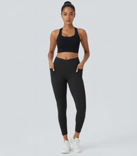 New High Waisted Butt Lifting Tummy Control Pocket Shaping Leggings