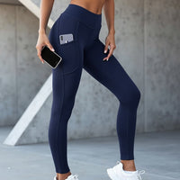 New High Waisted Butt Lifting Tummy Control Pocket Shaping Leggings